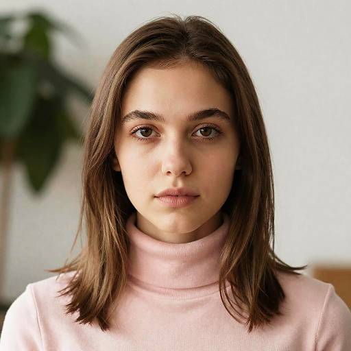 Casual Portrait of a Young Woman