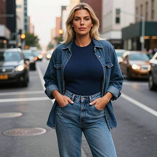 Confident Street-Style Fashion Portrait