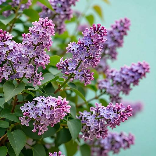 Vibrant Lilac Blossoms Cascade