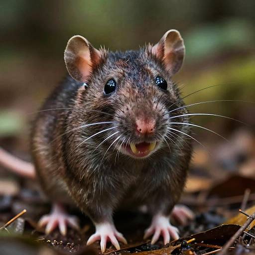 Extreme Macro Rat Portrait