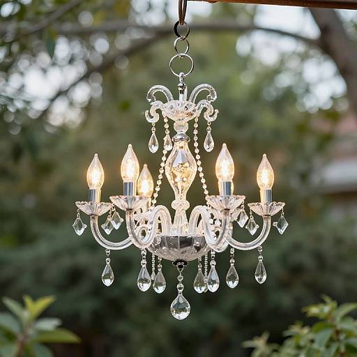 Stylish DIY Outdoor Chandeliers