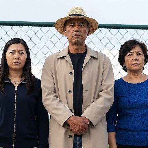 Emotional Portrait Behind a Fence