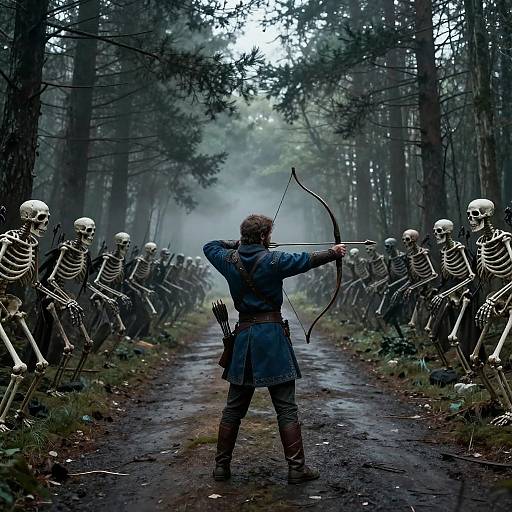 Lone Archer vs Undead Horde