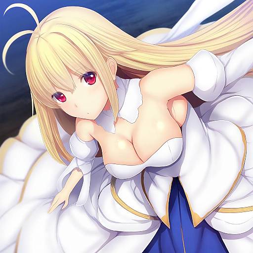 Illustration of Archetype earth, tsukihime in the style of Daiaru