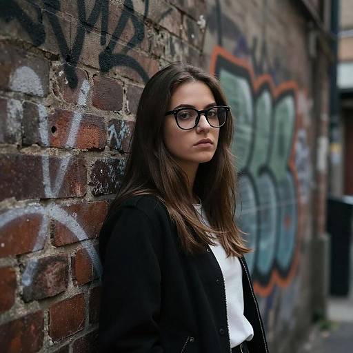 Urban Portrait of Young Woman