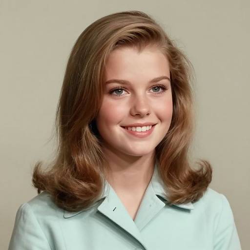 Linda Carter Vintage 1970s Portrait