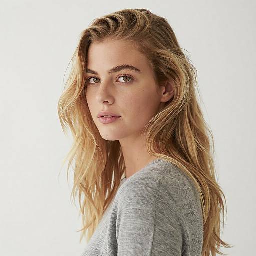 Blonde Woman in Soft Natural Light