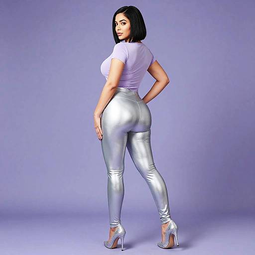 Fashion Lookbook: Metallic Elegance