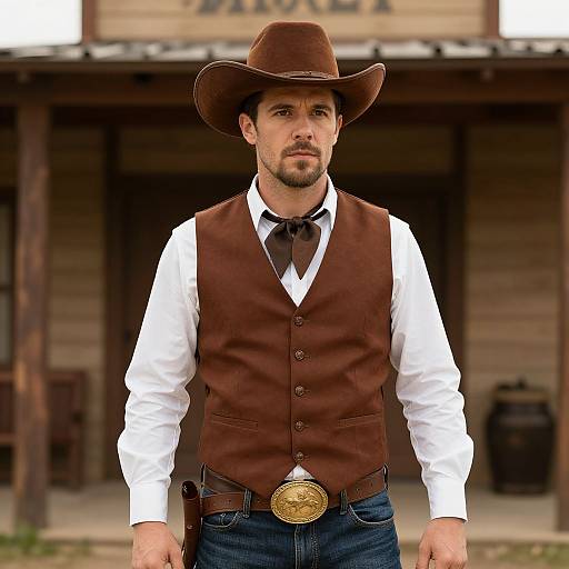 Wild West Cowboy Bartender Outfit