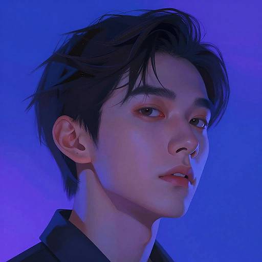 Stylized Asian Canthal Tilt Gaze