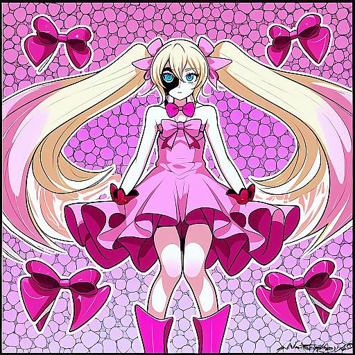 Illustration of Harime nui, kill la kill in the style of Ariverkao