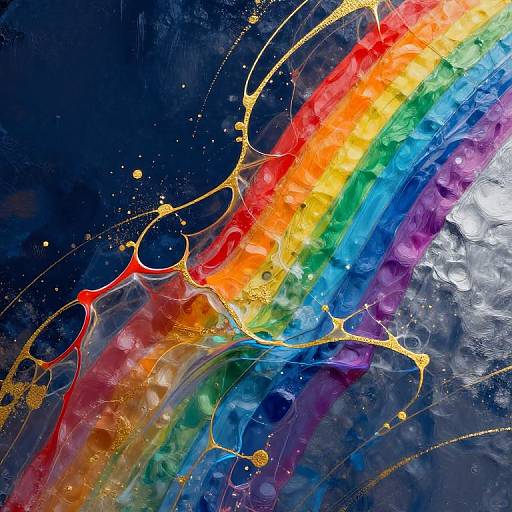 Vivid Urban Sketching with Abstract Colors