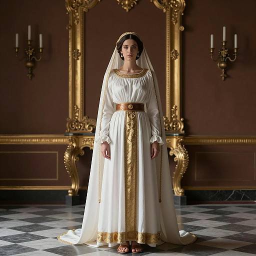 Opulent Renaissance Bride in Classic Setting