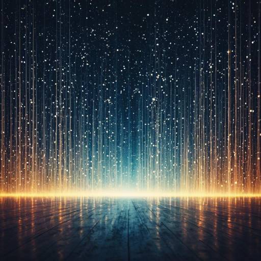 Quantum Realm: Shimmering Particles in 8K
