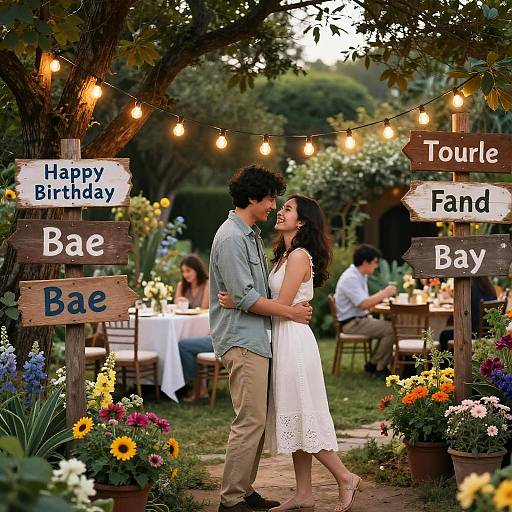 Whimsical Garden Birthday Celebration