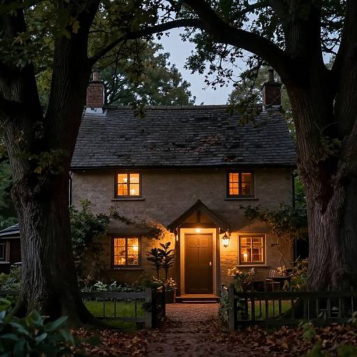 Cozy Cottage Amidst Ancient Trees