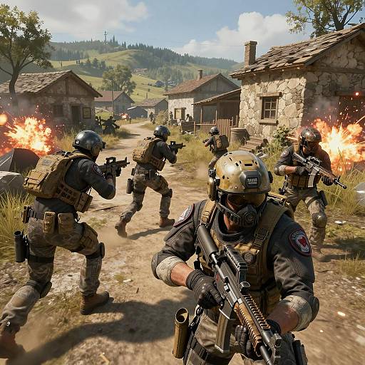 Cinematic High-Tech Spec-Ops Showdown