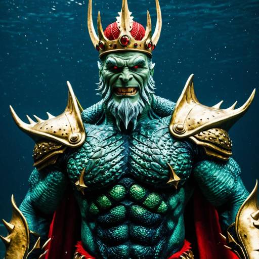 Deep Sea King Fishman Cosplay