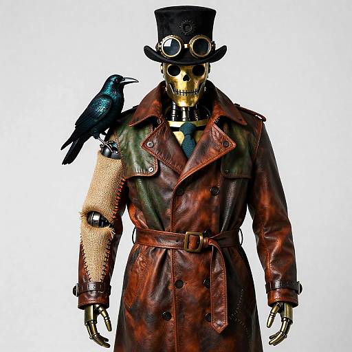 Steampunk Mechanical Trickster Halloween Outfit