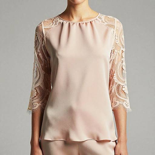 Elegant Pastel Silk Women's Top