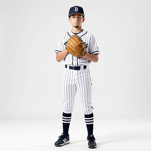 Adult Male Baseball Player Portrait