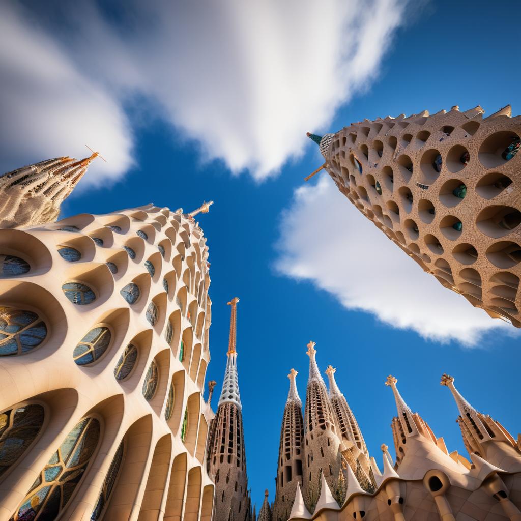 Hyperrealistic Sagrada Familia by Gehry