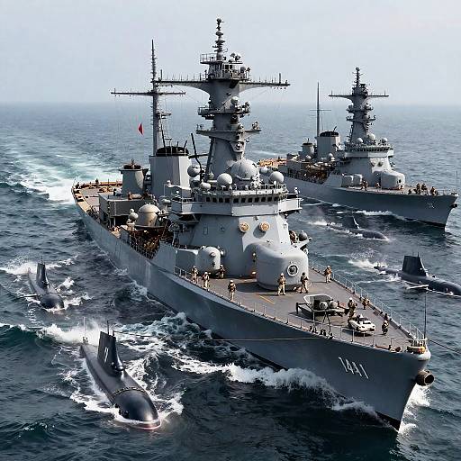 Epic Battle of the Atlantic Art