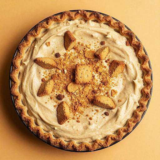 Top-Down Rustic Pie with Cookie Crumble