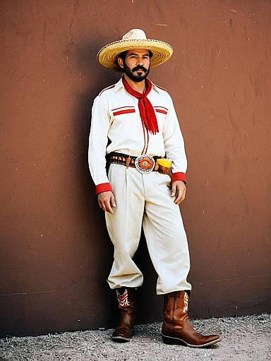 Man in Traditional Tapatio Costume