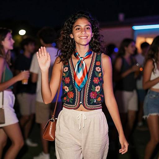 Bohemian Night Party on Rooftop