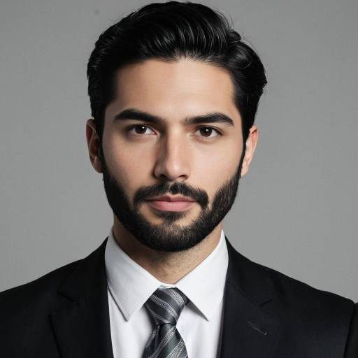 Portrait of a Man in Formal Suit