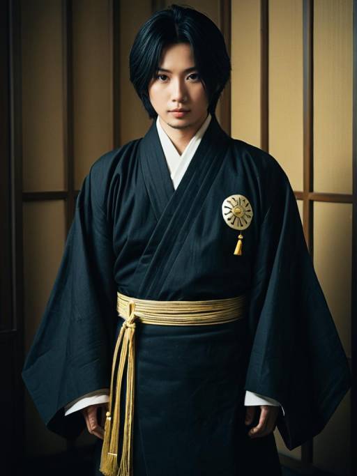 Man in Choplin Sukegawa Costume