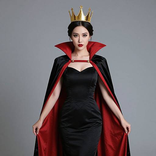 Evil Queen in Black Dress