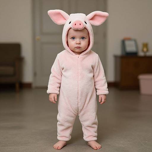 Realistic Infant Piglet Rabbit Kigurumi