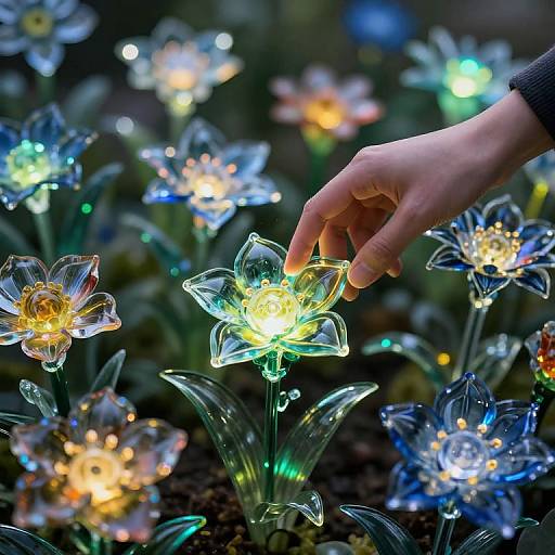 Glass Flower Garden of Living Memories