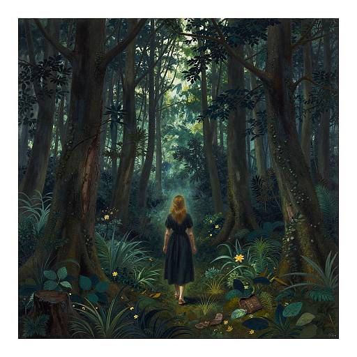 Enchanted Magic Forest by Vallotton