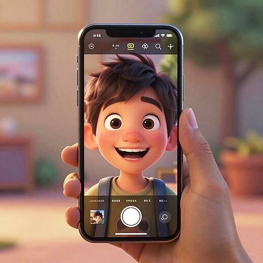 Happy Child Pixar-Style Portrait