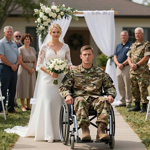 Outdoor Wedding: Love in Unique Circumstances