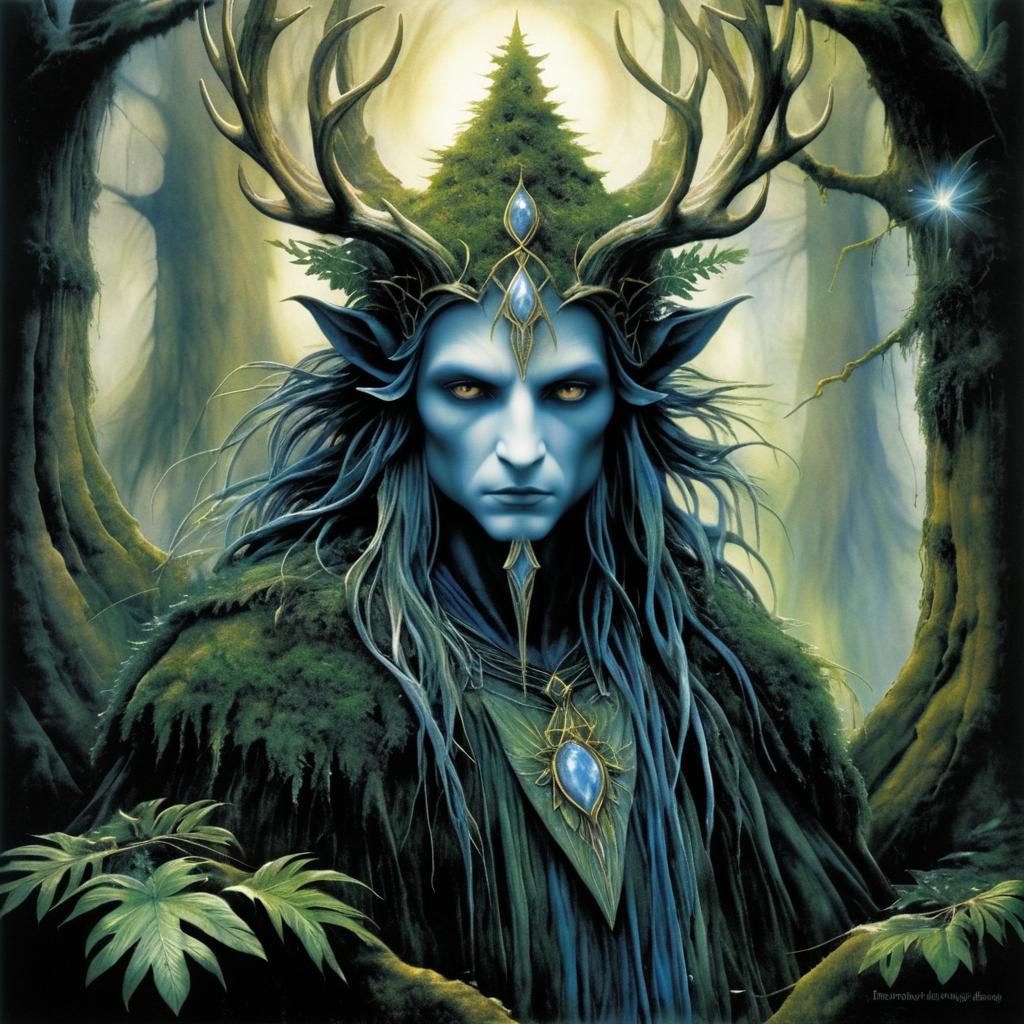 Ancient Guardian of the Forest Art