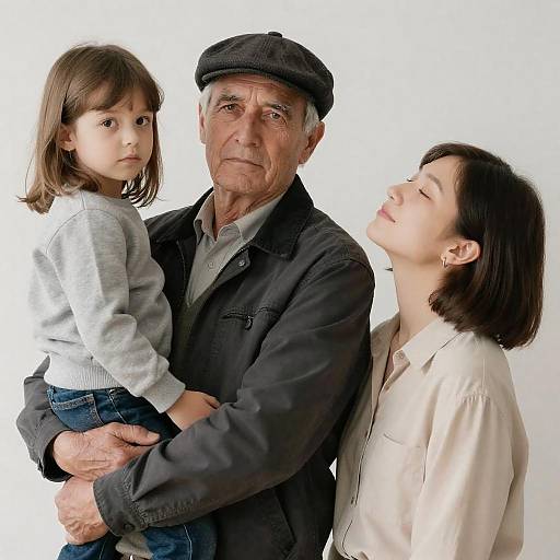 Family Portrait: Three Generations Together