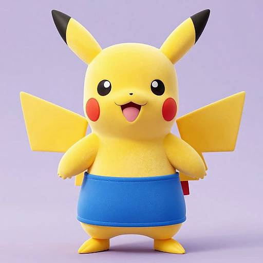 Girl in Pikachu Fancy Dress