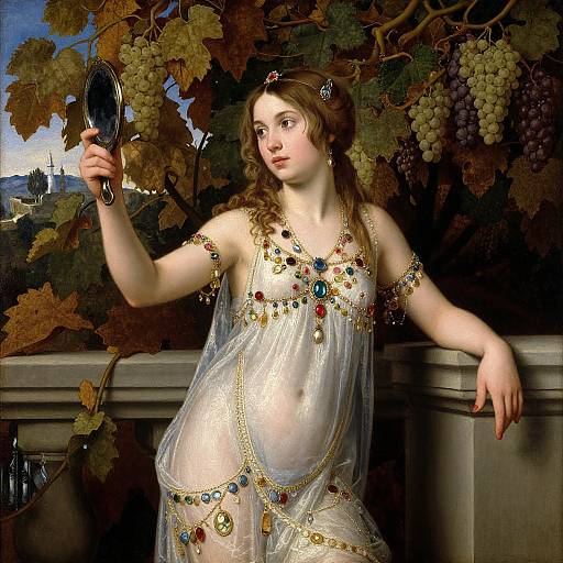 Renaissance-Inspired Vanity Portrait