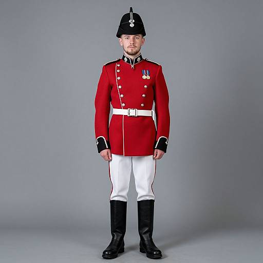 British Redcoat Soldier Portrait