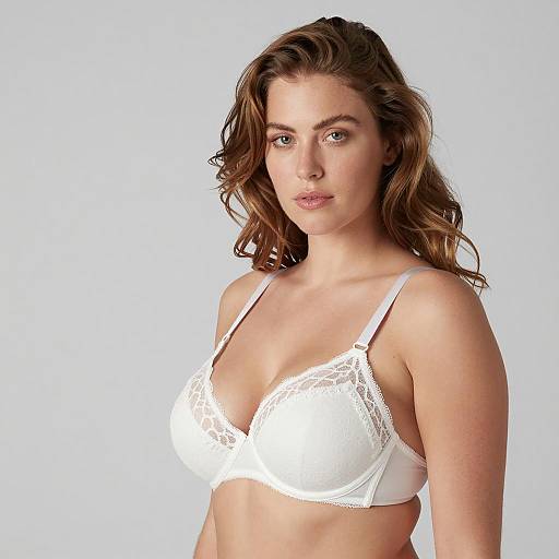 Elegant Portrait of a Woman in Lingerie