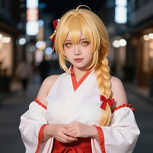 Realistic Marisa Kirisame Shrine Miko