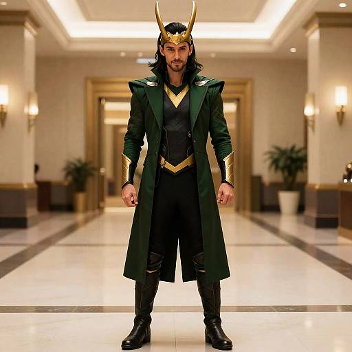 DIY Loki Avengers Cosplay Costume