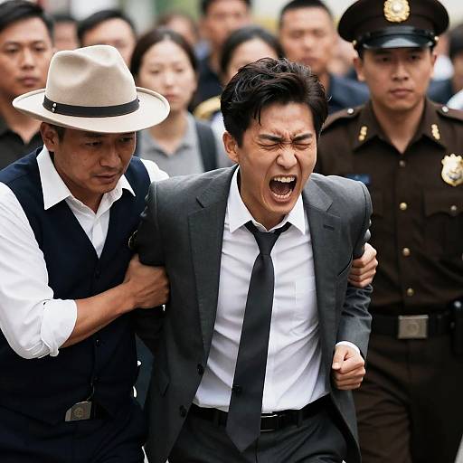 Dramatic Street Photography in Action