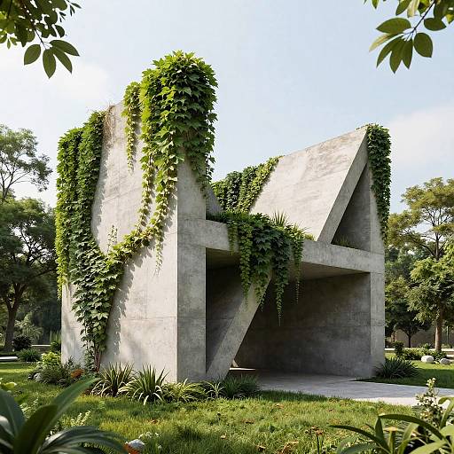 Eco-Brutalism: Futuristic Green Architecture