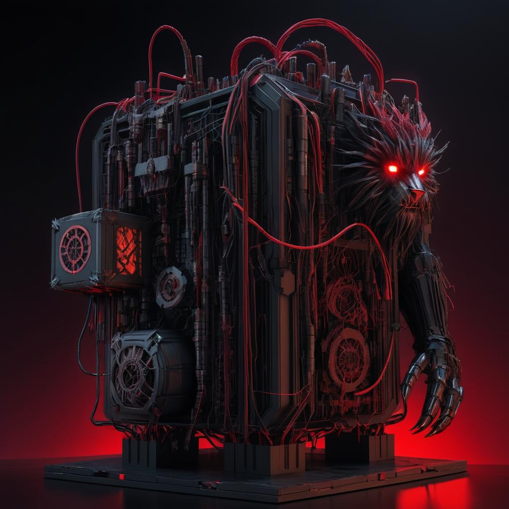 Hybrid Horror: Mechanical Meets Organic