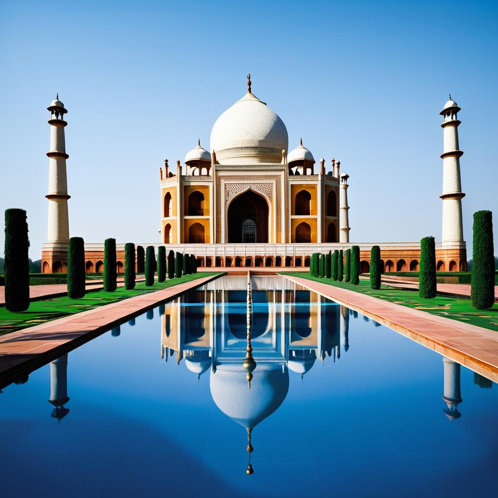 Taj Mahal Inspired by Louis Kahn's Vision